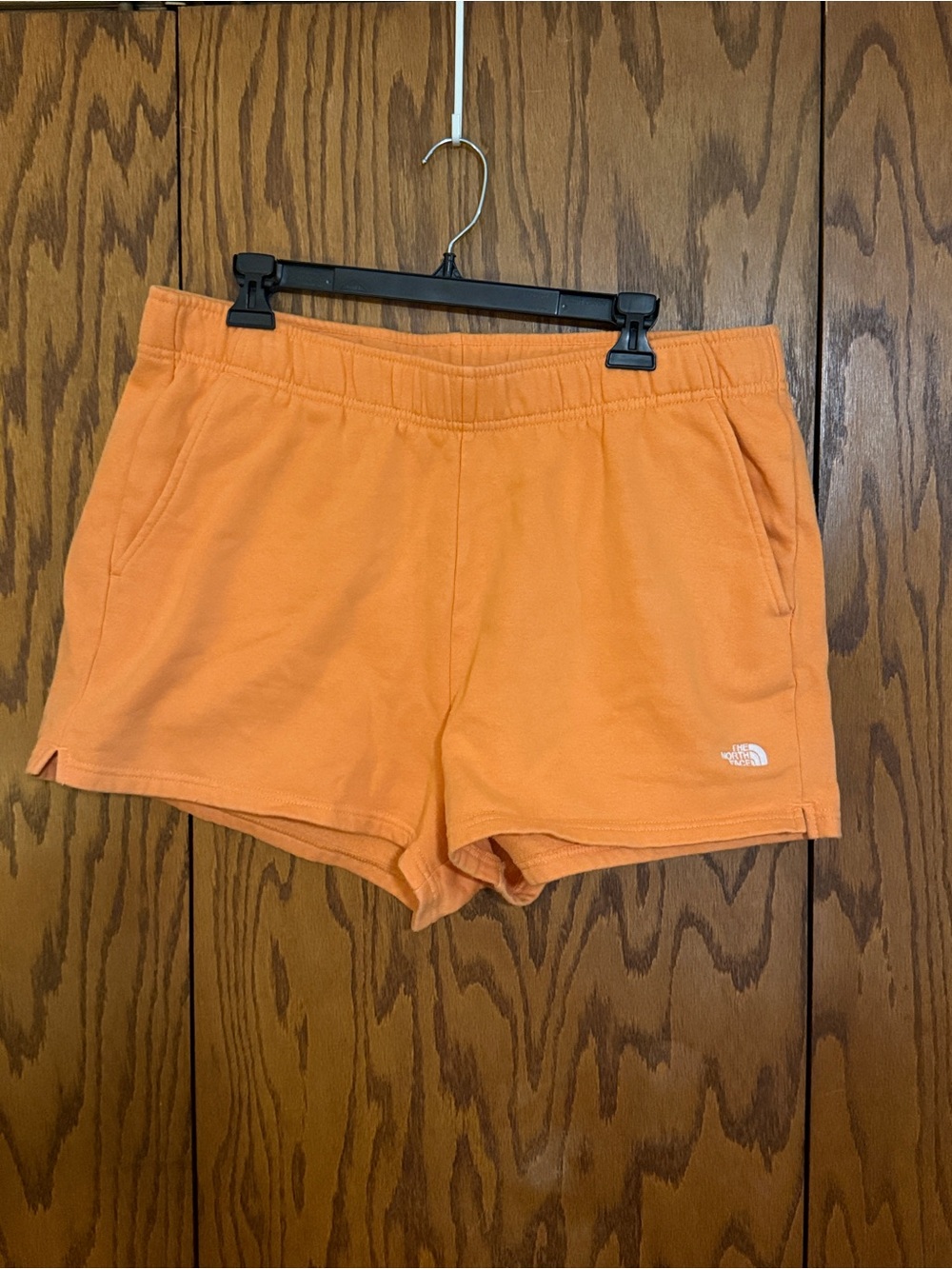 The North Face Orange Fleece Lounge Shorts Women’s XL
